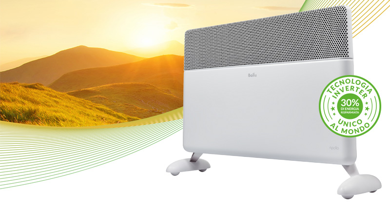 Termoconvettori elettrici per il riscaldamento a basso consumo